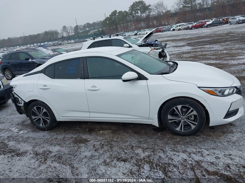 VIN 3N1AB8CV8MY266854 2021 NISSAN SENTRA SV
