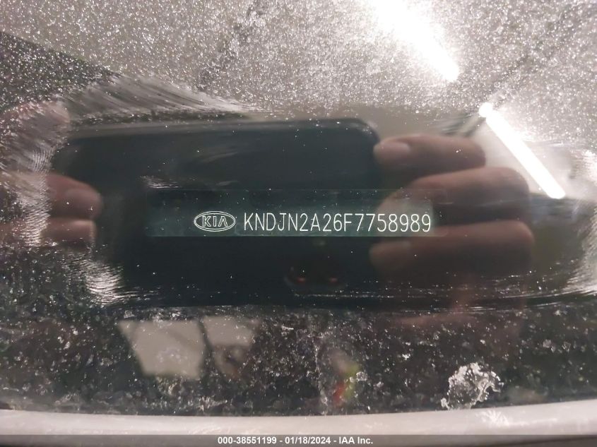 2015 KIA SOUL - KNDJN2A26F7758989