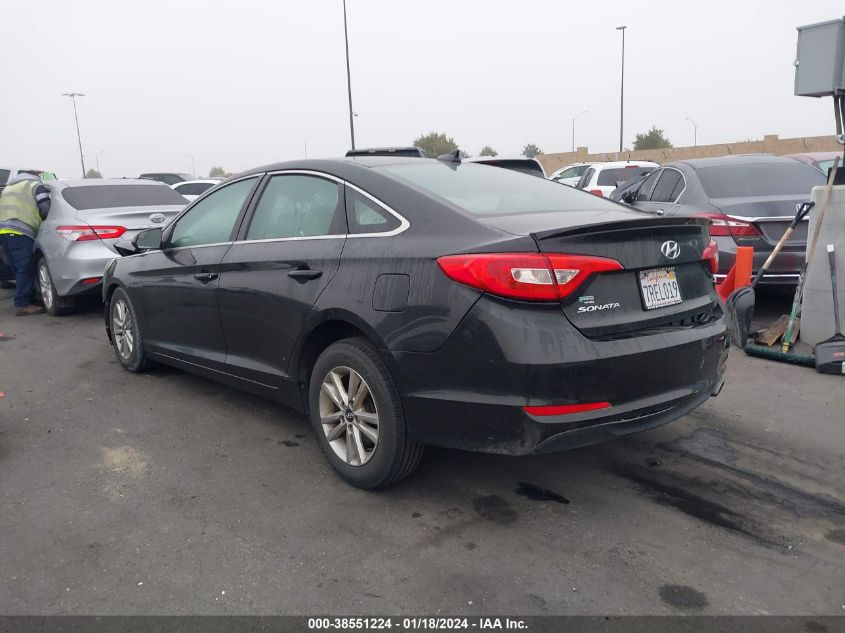 2016 HYUNDAI SONATA SE - 5NPE24AFXGH342787