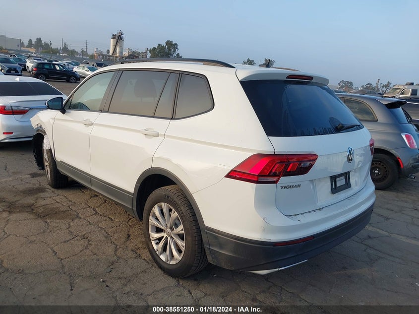 VIN 3VV1B7AX0LM132200 2020 VOLKSWAGEN TIGUAN 2.0T S