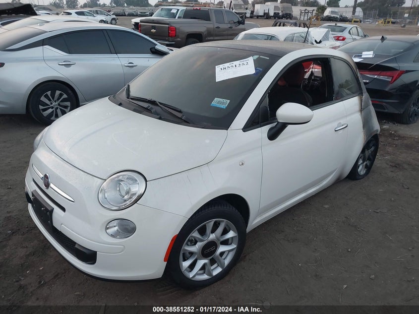 VIN 3C3CFFKR1HT671223 2017 FIAT 500 POP