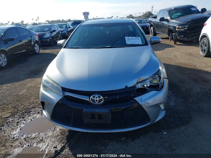 2015 TOYOTA CAMRY SE - 4T1BF1FK5FU018478