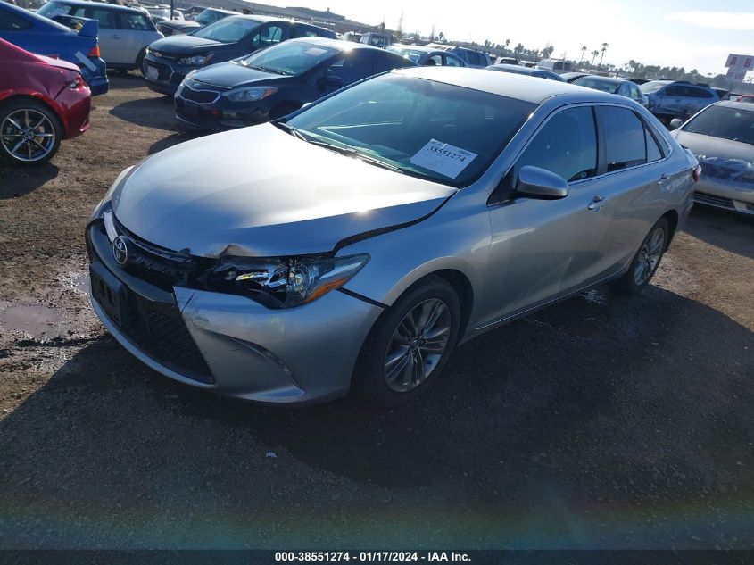 2015 TOYOTA CAMRY SE - 4T1BF1FK5FU018478