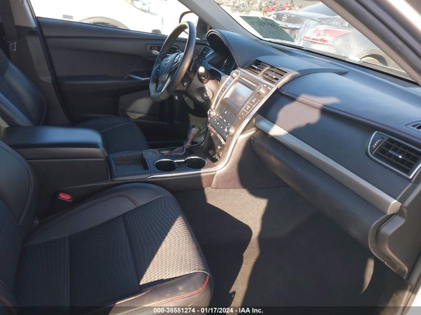 2015 TOYOTA CAMRY SE - 4T1BF1FK5FU018478