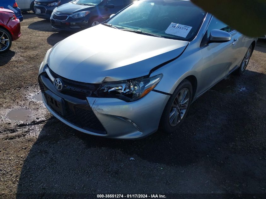 2015 TOYOTA CAMRY SE - 4T1BF1FK5FU018478