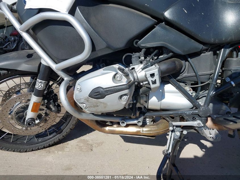2007 BMW R1200 GS ADVENTURE WB10397007ZP60580