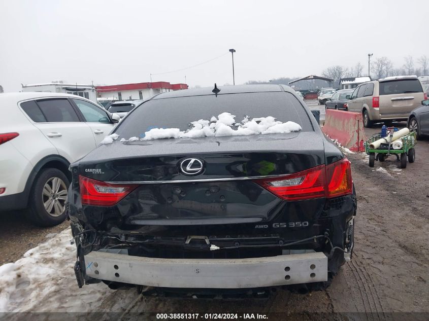 2013 LEXUS GS 350 - JTHCE1BLXD5004513
