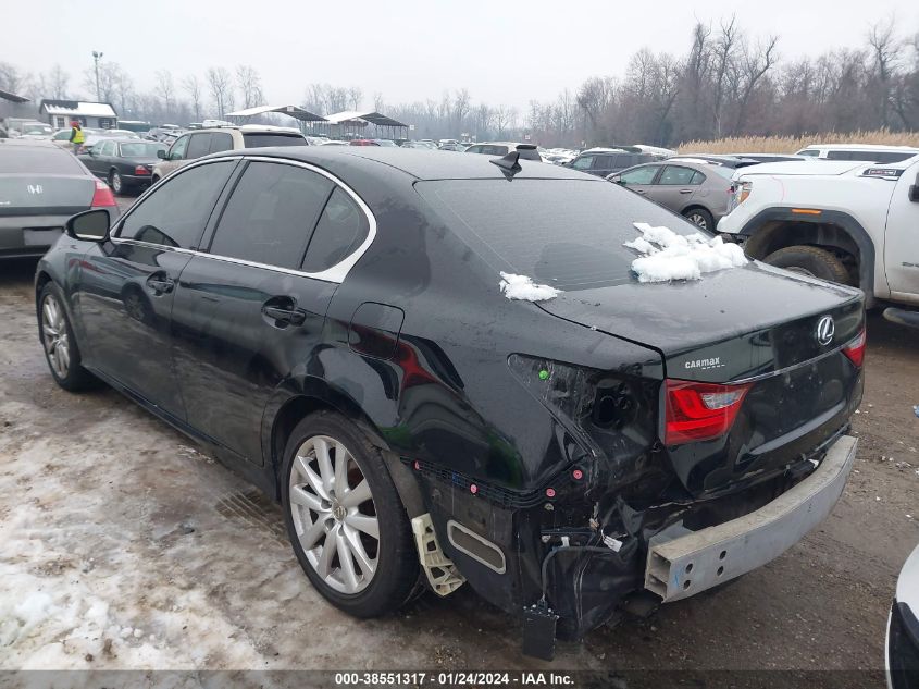 2013 LEXUS GS 350 - JTHCE1BLXD5004513