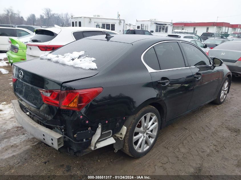 2013 LEXUS GS 350 - JTHCE1BLXD5004513