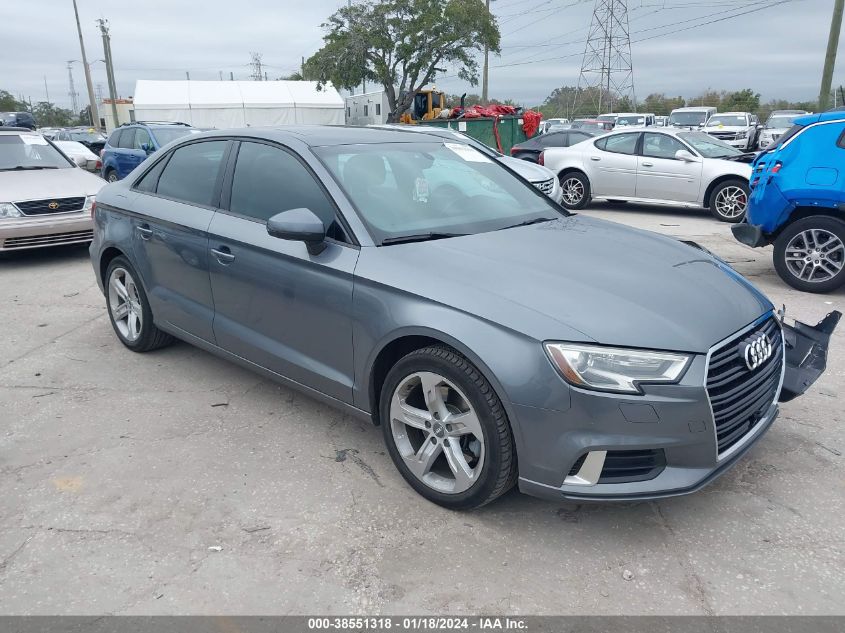 2018 AUDI A3 PREMIUM - WAUAUHFF6J1033600