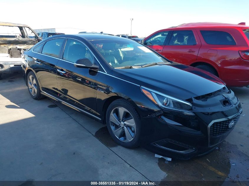 2017 HYUNDAI SONATA HYBRID LIMITED - KMHE34L1XHA048888