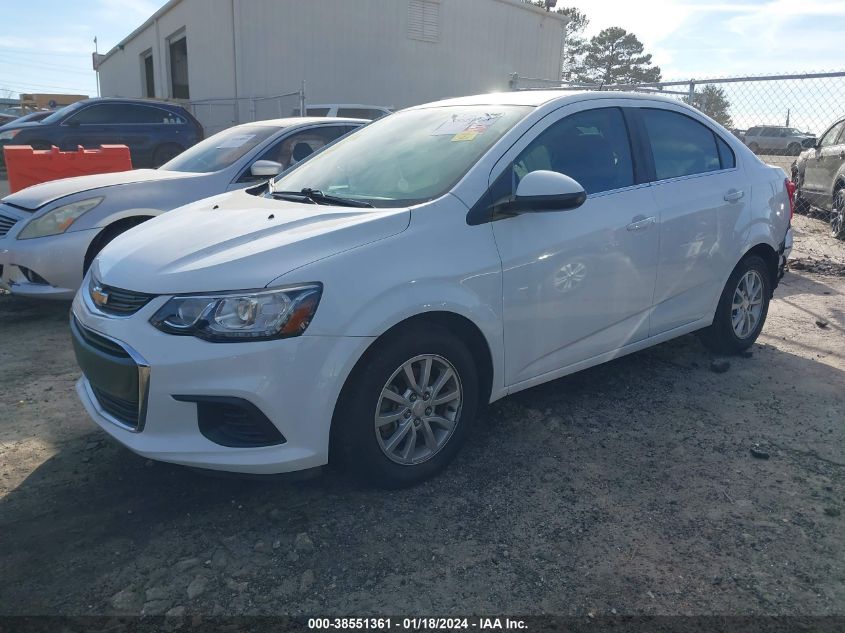 2017 CHEVROLET SONIC LT - 1G1JD5SH5H4147808