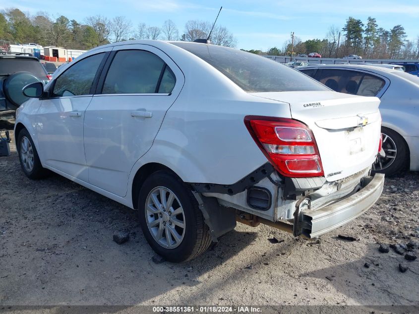 2017 CHEVROLET SONIC LT - 1G1JD5SH5H4147808