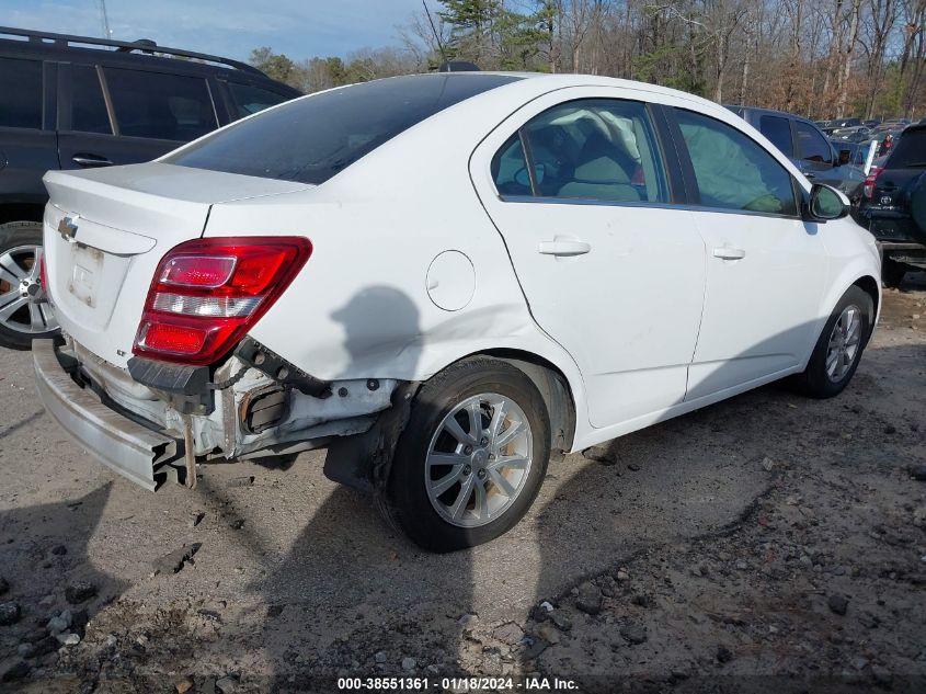 2017 CHEVROLET SONIC LT - 1G1JD5SH5H4147808