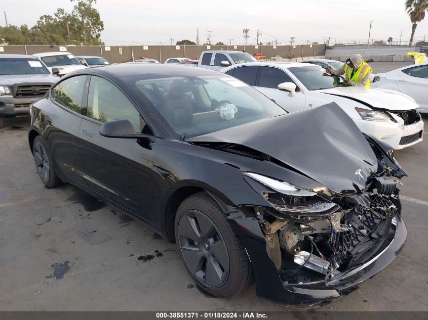 2023 TESLA MODEL 3 REAR-WHEEL DRIVE - 5YJ3E1EA5PF513570