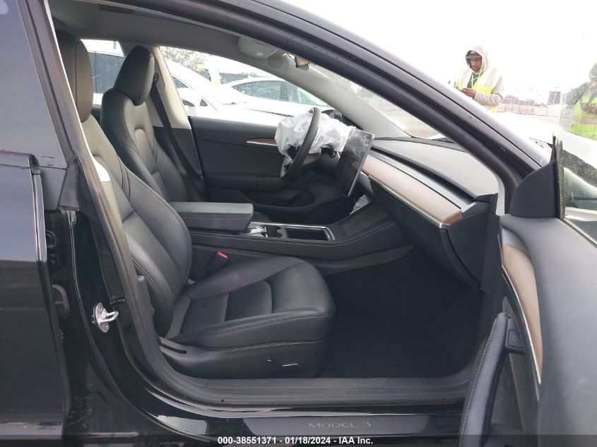 2023 TESLA MODEL 3 REAR-WHEEL DRIVE - 5YJ3E1EA5PF513570