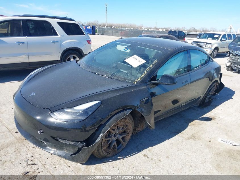 2023 TESLA MODEL 3 REAR-WHEEL DRIVE - 5YJ3E1EA4PF697867