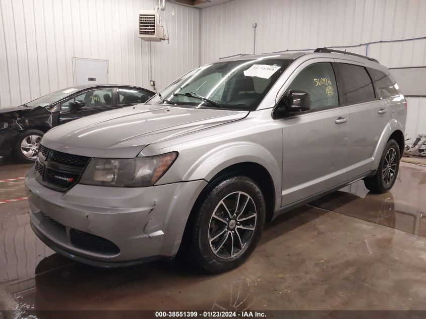 2018 DODGE JOURNEY SE - 3C4PDCABXJT526788