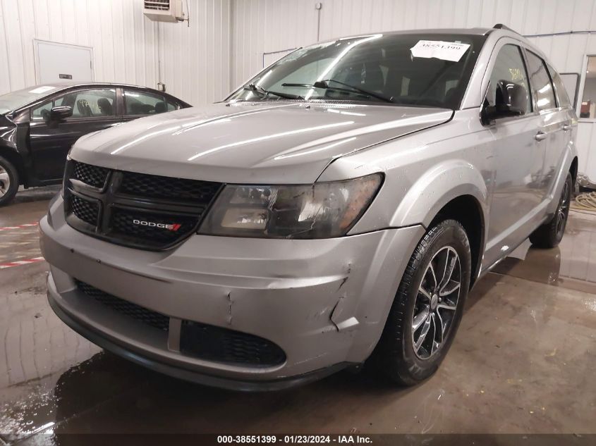 2018 DODGE JOURNEY SE - 3C4PDCABXJT526788