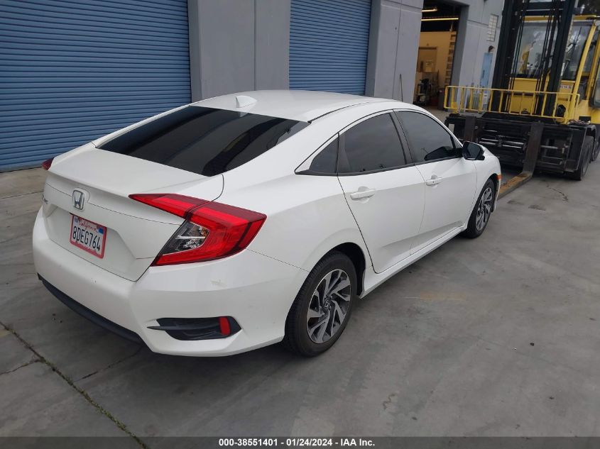 2018 HONDA CIVIC EX - 19XFC2F79JE200756