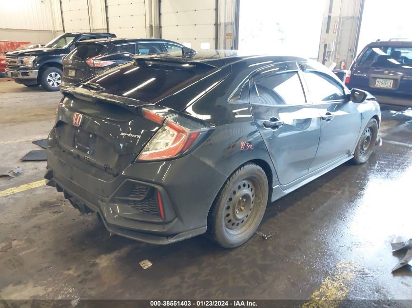 2020 HONDA CIVIC SPORT - SHHFK7H48LU411333