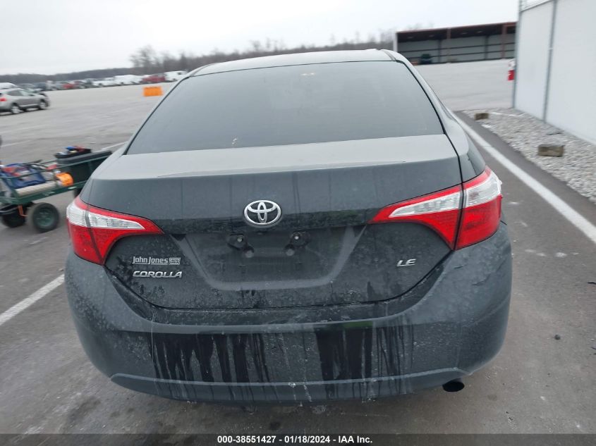 2015 TOYOTA COROLLA LE - 2T1BURHE6FC431684