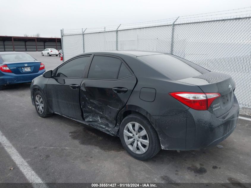 2015 TOYOTA COROLLA LE - 2T1BURHE6FC431684