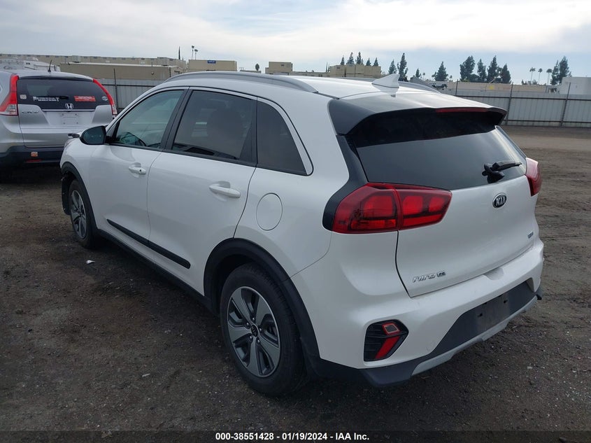 VIN KNDCB3LC2L5426729 2020 KIA NIRO LX