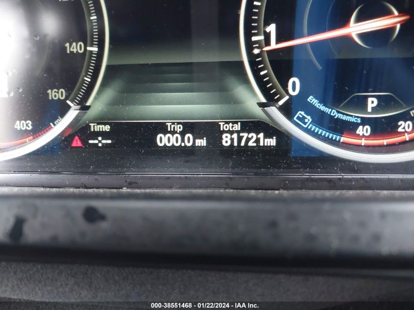 2014 BMW 740I - WBAYA6C55ED826611