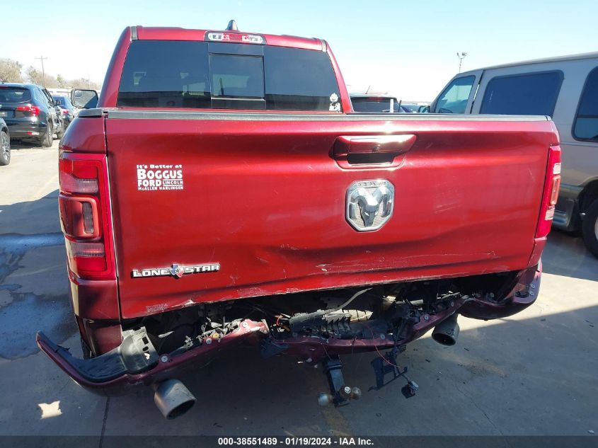 2019 RAM 1500 BIG HORN/LONE STAR  4X2 5'7 BOX - 1C6RREFT2KN905574