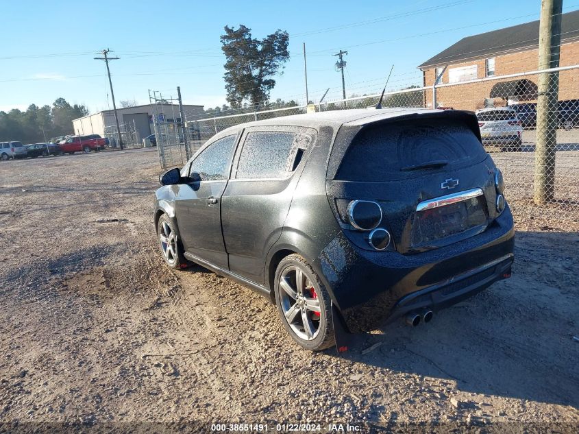 2013 CHEVROLET SONIC RS - 1G1JH6SB6D4188819
