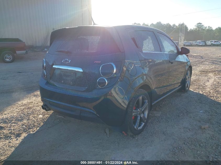 2013 CHEVROLET SONIC RS - 1G1JH6SB6D4188819