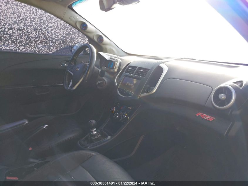 2013 CHEVROLET SONIC RS - 1G1JH6SB6D4188819