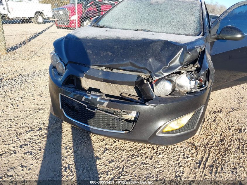 2013 CHEVROLET SONIC RS - 1G1JH6SB6D4188819