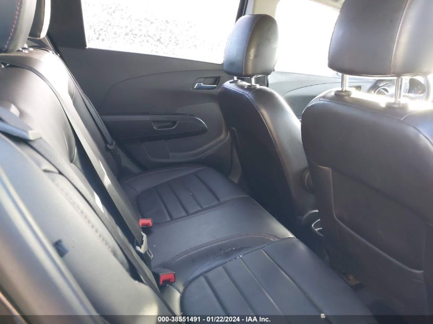 2013 CHEVROLET SONIC RS - 1G1JH6SB6D4188819
