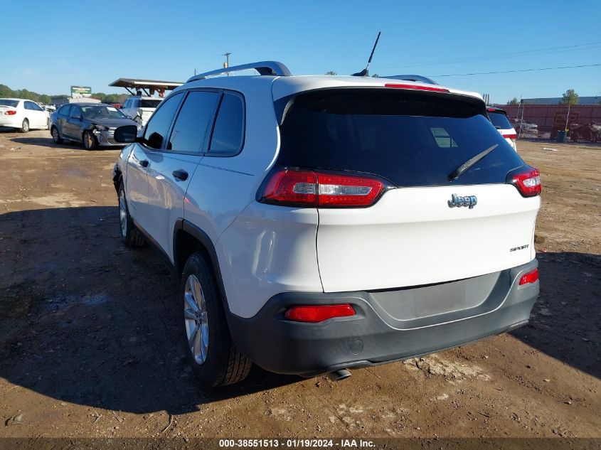2015 JEEP CHEROKEE SPORT - 1C4PJLAB8FW669460