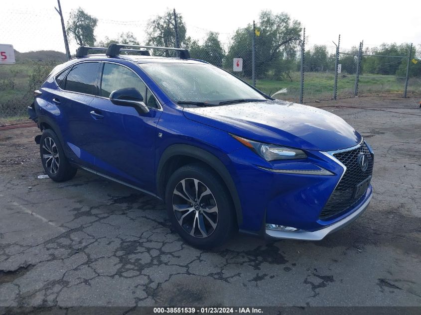 2017 LEXUS NX 200T F SPORT - JTJYARBZ7H2061360