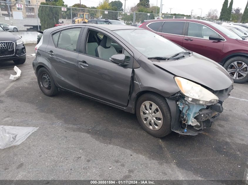 2013 TOYOTA PRIUS C ONE - JTDKDTB38D1529539