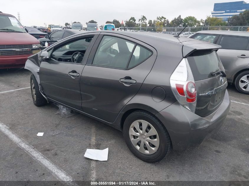 2013 TOYOTA PRIUS C ONE - JTDKDTB38D1529539