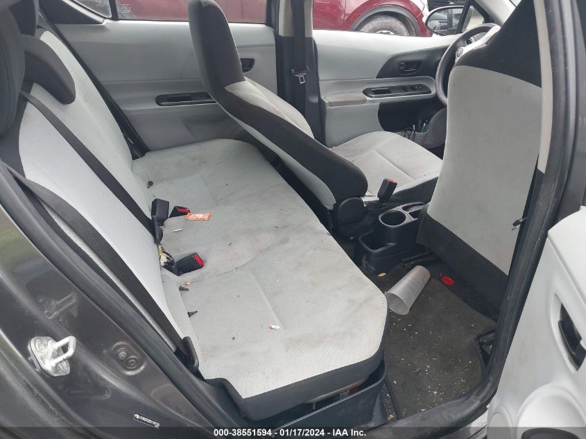 2013 TOYOTA PRIUS C ONE - JTDKDTB38D1529539
