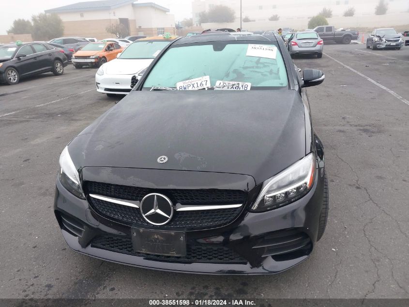 2021 MERCEDES-BENZ C 300 SEDAN - W1KWF8DB9MR636443