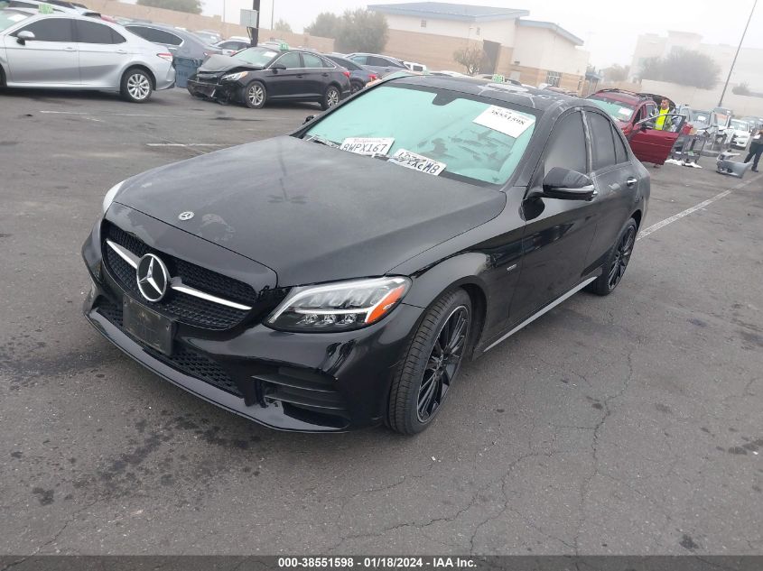 2021 MERCEDES-BENZ C 300 SEDAN - W1KWF8DB9MR636443
