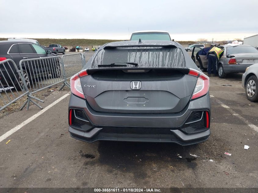 2021 HONDA CIVIC EX - SHHFK7H6XMU418612
