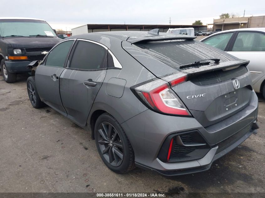 2021 HONDA CIVIC EX - SHHFK7H6XMU418612