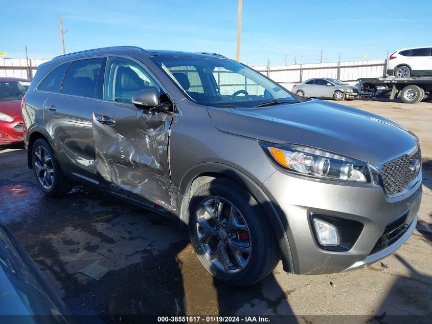 2016 KIA SORENTO 3.3L SX - 5XYPK4A5XGG078980