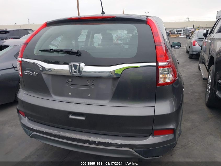 2016 HONDA CR-V LX - 2HKRM3H35GH508375