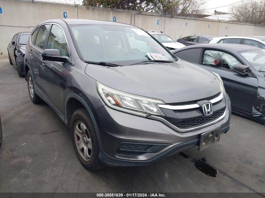 2016 HONDA CR-V LX - 2HKRM3H35GH508375