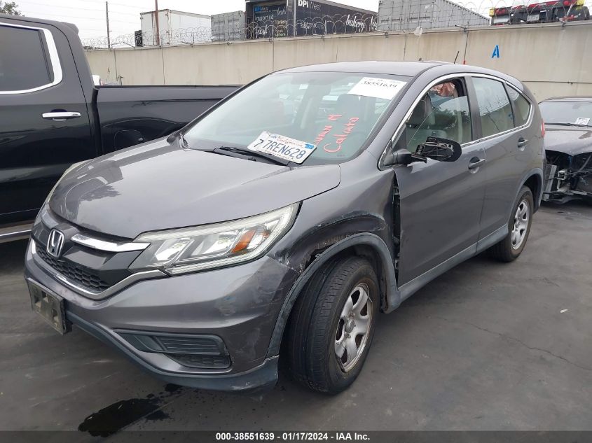 2016 HONDA CR-V LX - 2HKRM3H35GH508375
