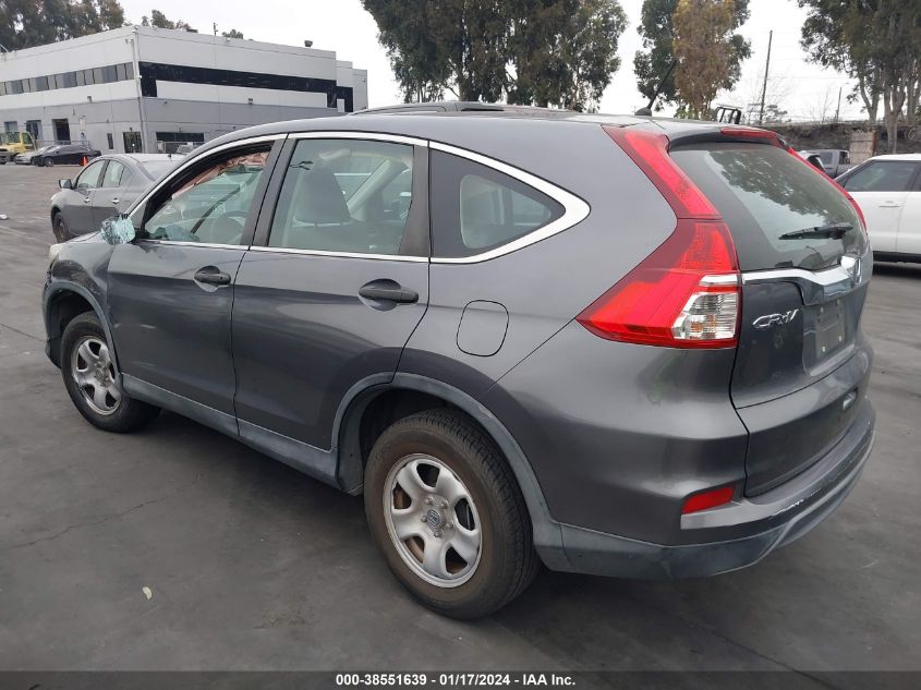 2016 HONDA CR-V LX - 2HKRM3H35GH508375