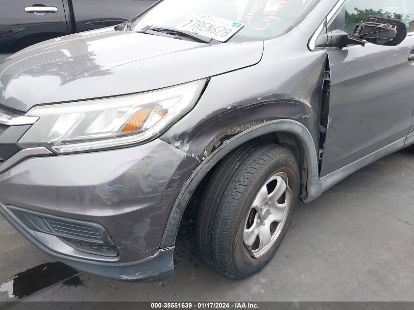 2016 HONDA CR-V LX - 2HKRM3H35GH508375